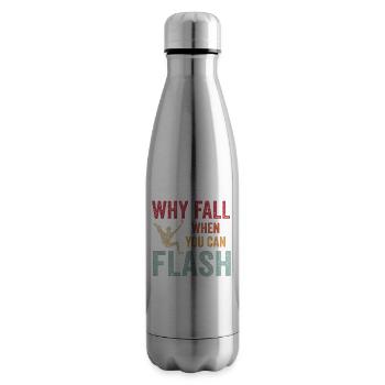 Boulderer Chalk Up et Flash Bouldering - Bouteille isotherme - argent clair - Droite