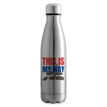 This is my way - Isolierflasche - Lightsilver - Rechts