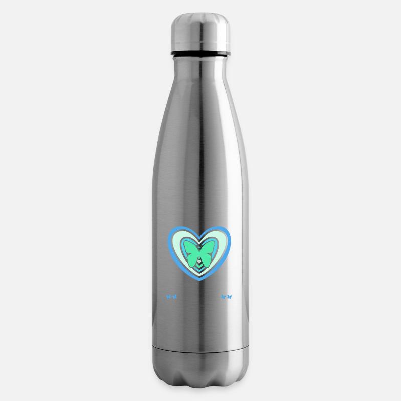 ME CFS - Isolierflasche - Lightsilver