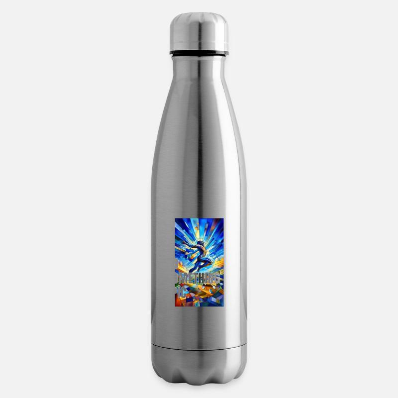 Faites quelque chose d’épique - Bouteille isotherme - argent clair