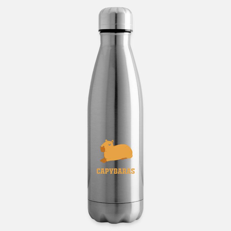Capybara Capibara - Isolierflasche - Lightsilver