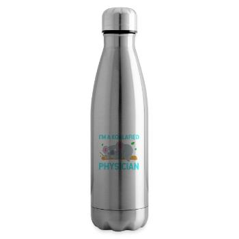 MFA PA Physician Assistant Nursing Physician Assistant - Insulated Water Bottle - silver - Right
