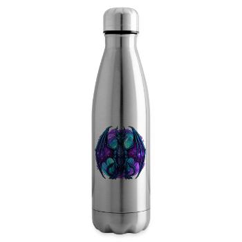 Dragon Bleu - Bouteille isotherme - argent clair - Droite