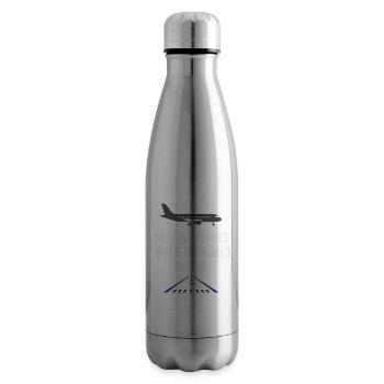Nachtschichtrampe Des Bodenpersonals Am - Isolierflasche - Lightsilver - Rechts