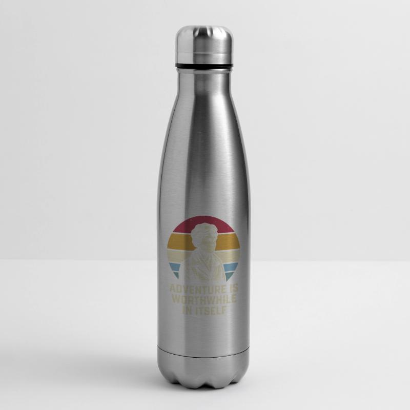 Amelia Earhart The adventure is worthwhile Insulated Water Bottle