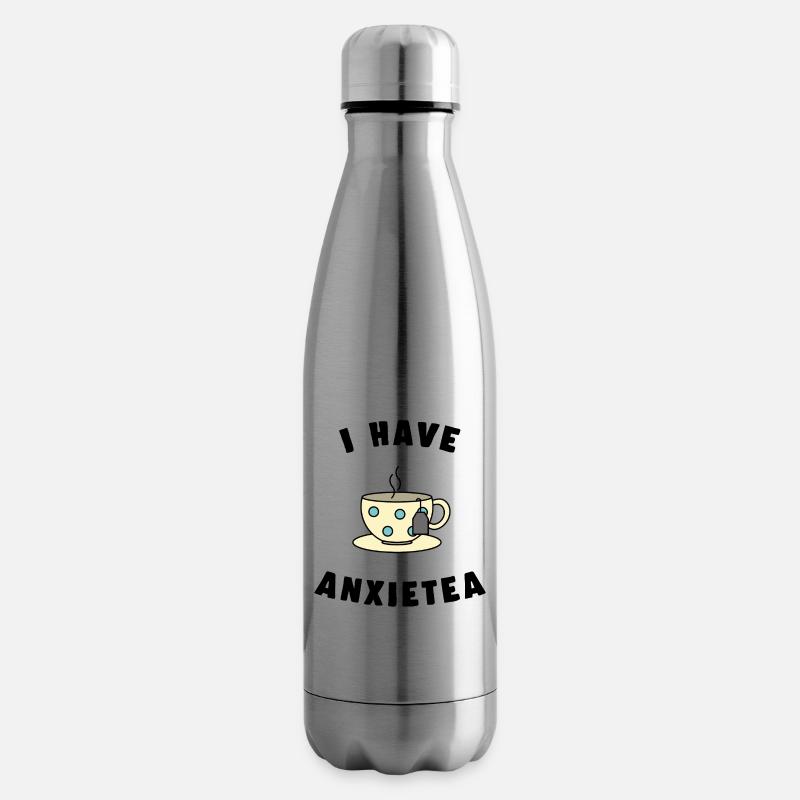Ich habe ANXIETEA Tee - Isolierflasche - Lightsilver