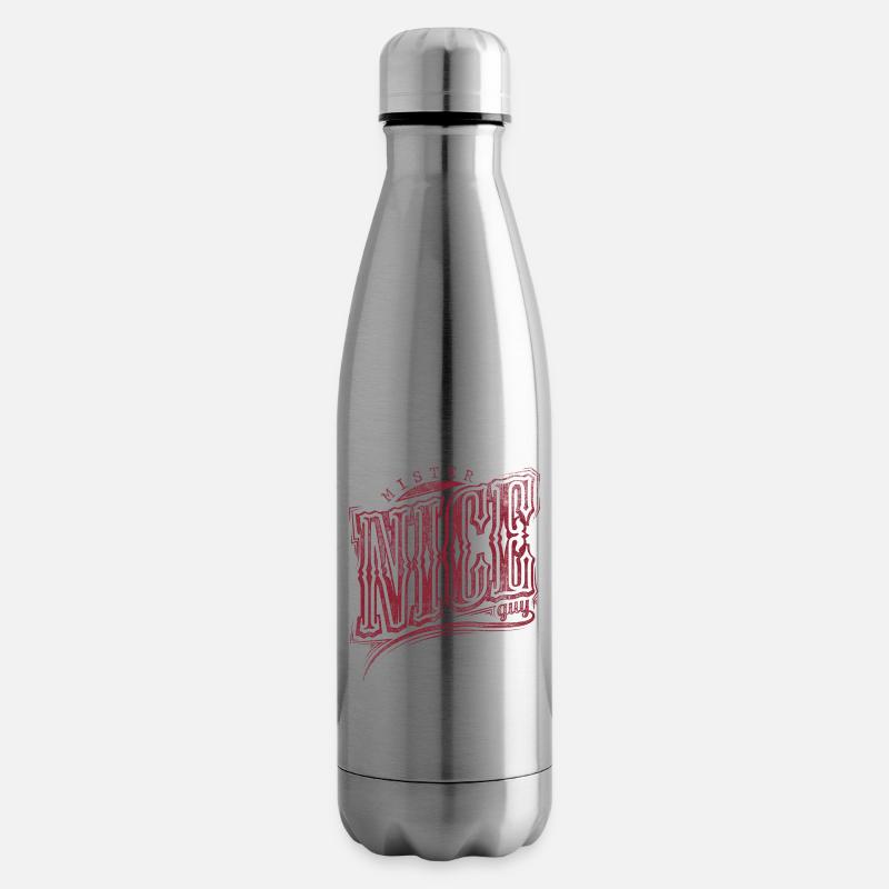 Nizza Netzwerk - Isolierflasche - Lightsilver