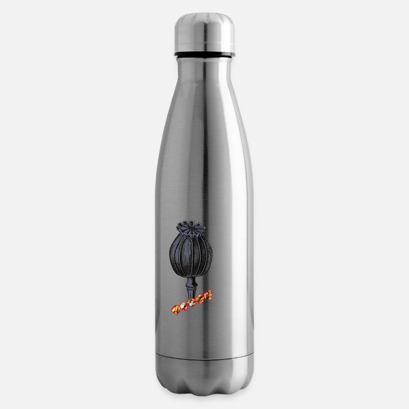 Poppy - Isolierflasche - Lightsilver