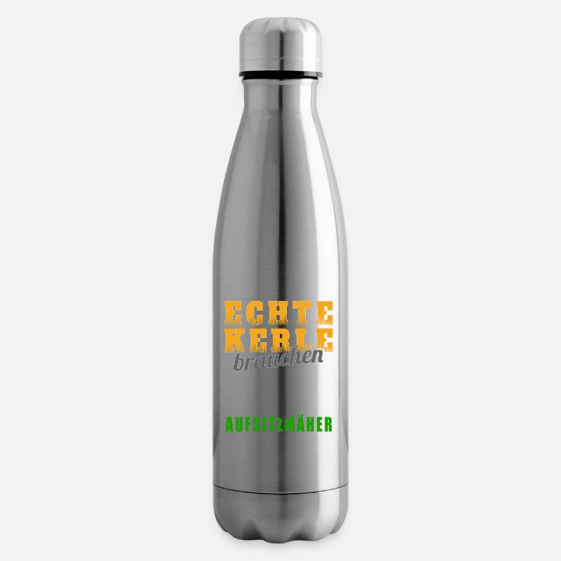 Rasenmäher Aufsitzmäher Rasentraktor Gartenarbeit - Isolierflasche - Lightsilver