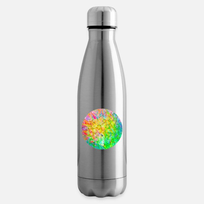 Fröhlicher Frühling - Isolierflasche - Lightsilver