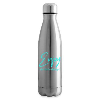 Enjoy the little things! - Isolierflasche - Lightsilver - Rechts