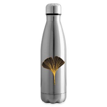 Ginkgo - Insulated Water Bottle - silver - Right