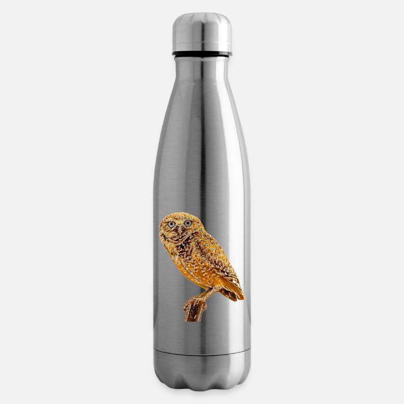 Die Eule die Eule - Isolierflasche - Lightsilver