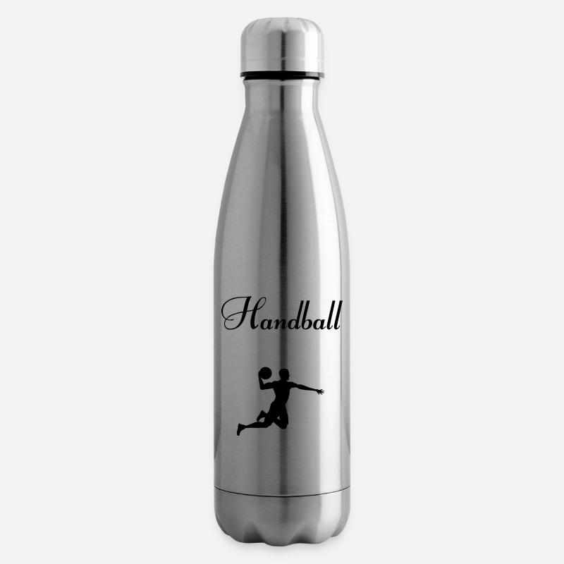 Handball - Isolierflasche - Lightsilver