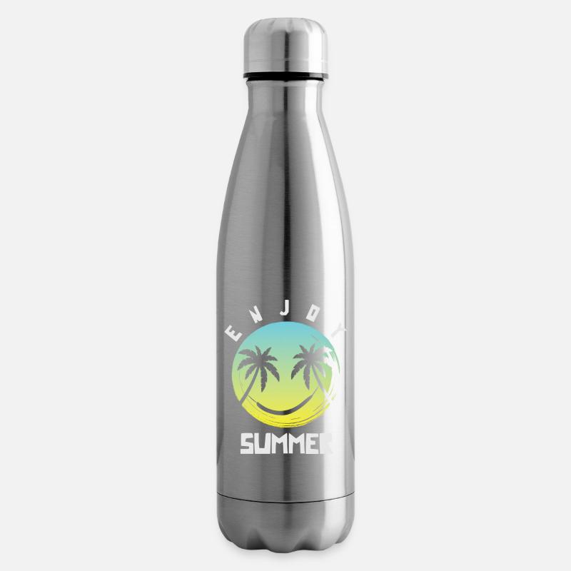 Enjoy Summer - Isolierflasche - Lightsilver