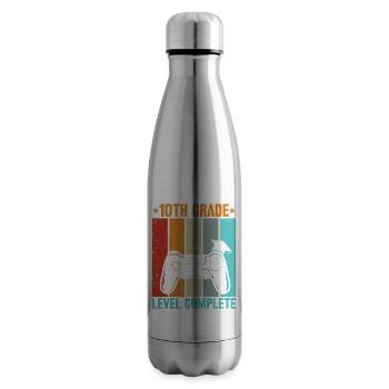 10. Klasse. Level abgeschlossen. Kleidung für Gamer. - Isolierflasche - Lightsilver - Rechts