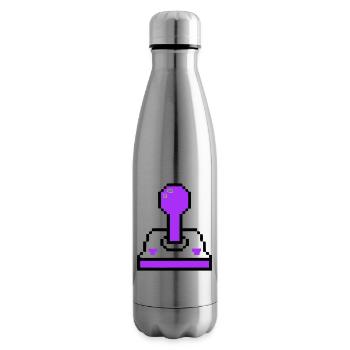 Arcade Joystick Retro Konsole - Isolierflasche - Lightsilver - Rechts