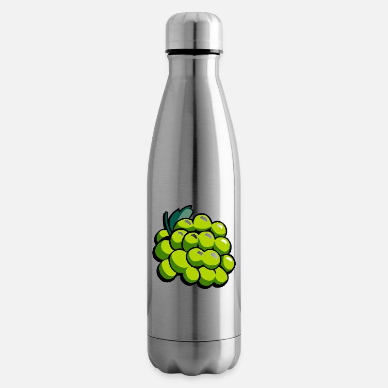 Cépages - Bouteille isotherme - argent clair