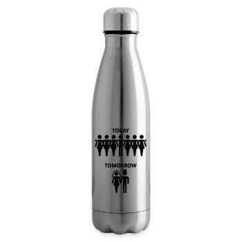 Today - Tomorrow (Junggesellenabschied / Stag - Isolierflasche - Lightsilver - Rechts