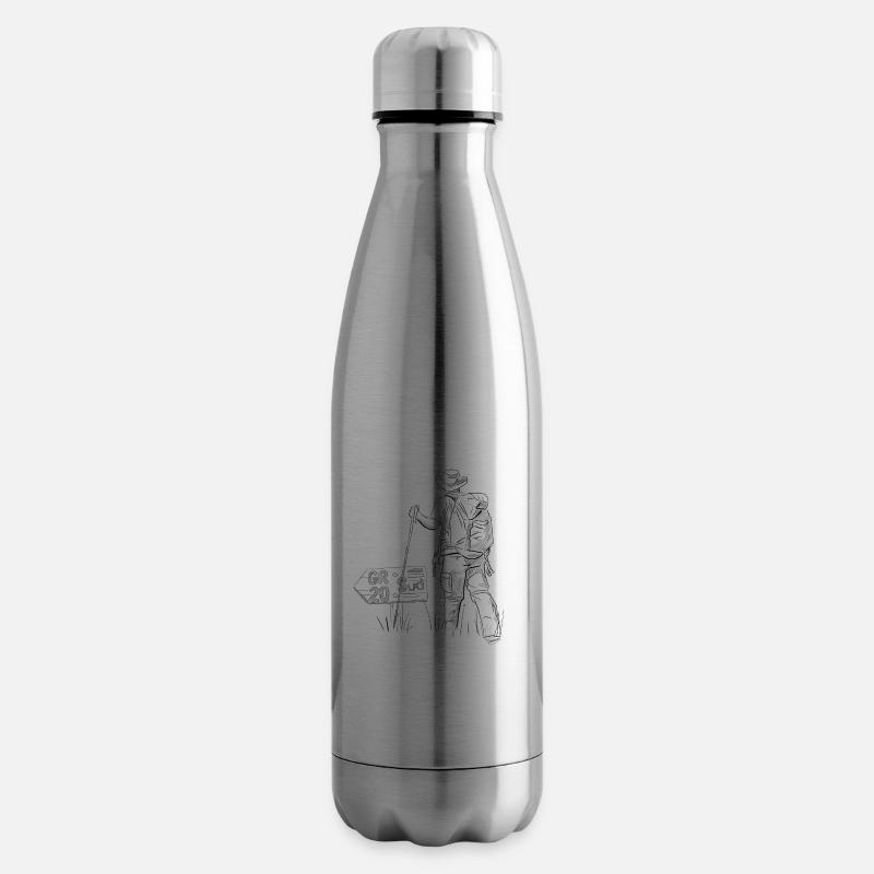 gr20 - Bouteille isotherme - argent clair