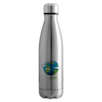 Es gibt keinen Planeten B - NO PLANET B - Isolierflasche - Lightsilver - Rechts