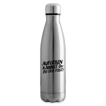 Aufgeben kannst Du bei der Post - Isolierflasche - Lightsilver - Rechts