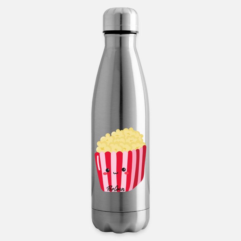 Popcorn - Isolierflasche - Lightsilver