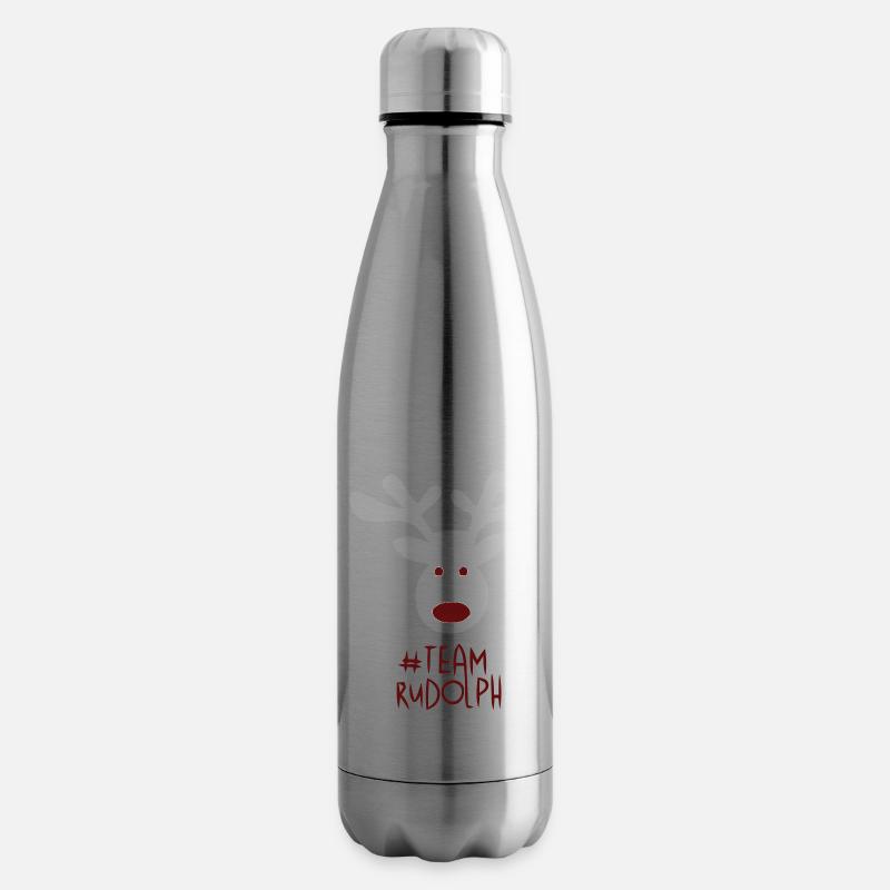 Team Rudolf - Isolierflasche - Lightsilver