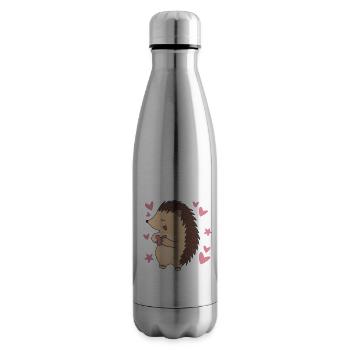 Hedgie Not A Hugger Hedgehog - Isolierflasche - Lightsilver - Rechts