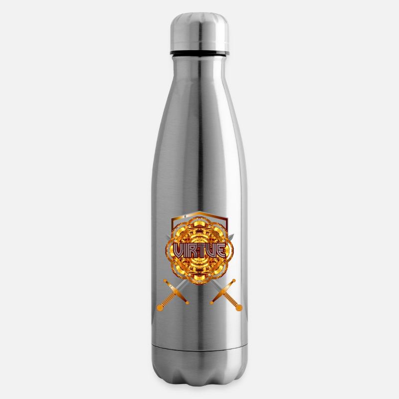 Virtue (Gold) - Insulated Water Bottle - silver