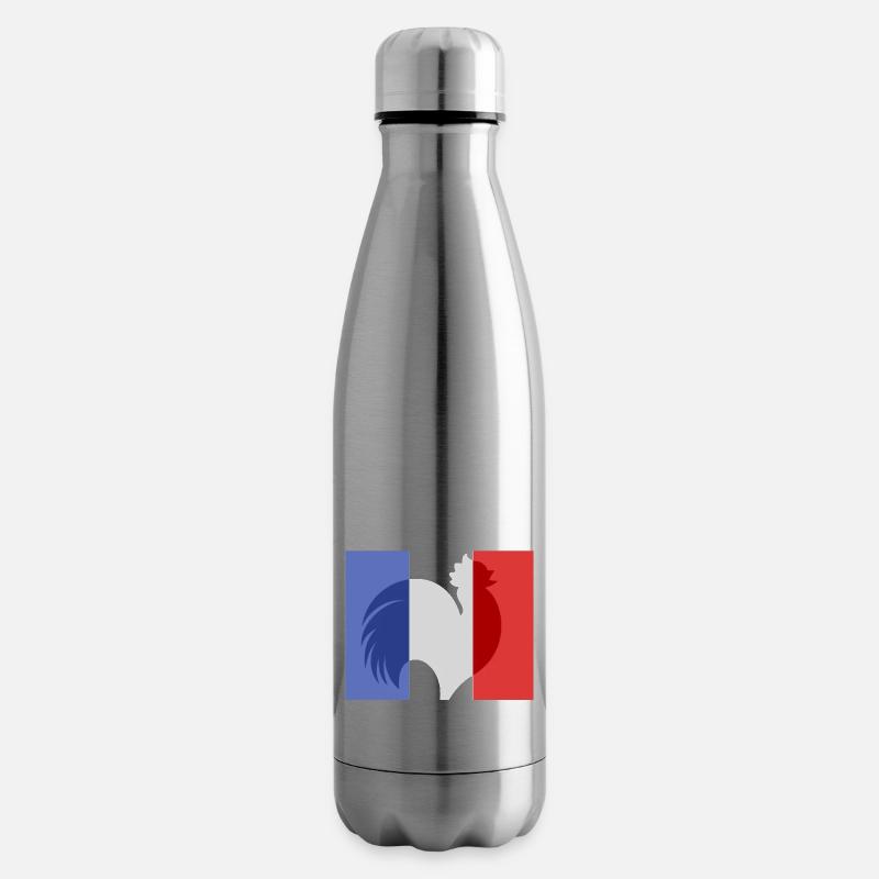 France - Bouteille isotherme - argent clair
