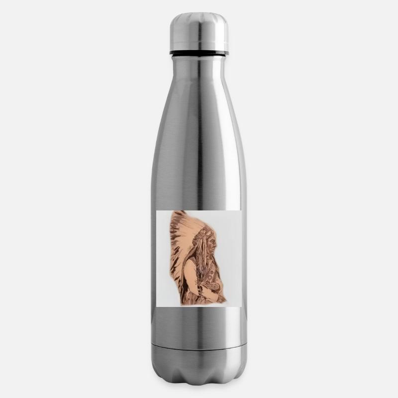 Sitting Bull - Isolierflasche - Lightsilver