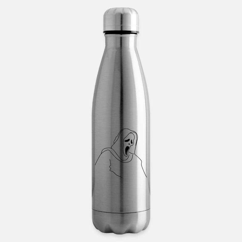 Scream Halloween - Isolierflasche - Lightsilver