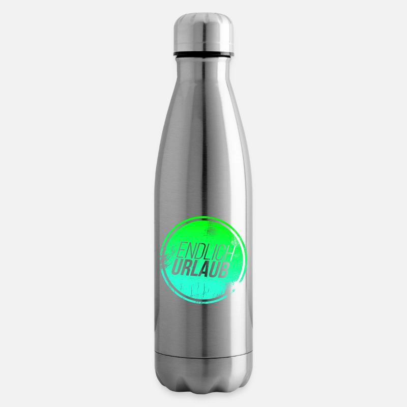 Urlaub - Isolierflasche - Lightsilver