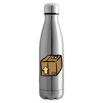 Paket Paketdienst package paquet Paketlieferung - Isolierflasche - Lightsilver - Rechts
