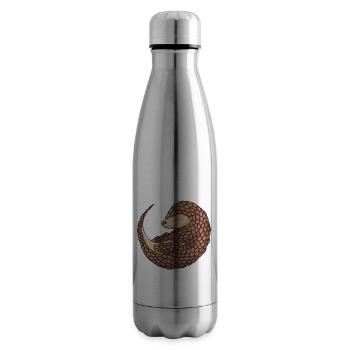 We're Not A Delicacy Pangolin - Insulated Water Bottle - silver - Right