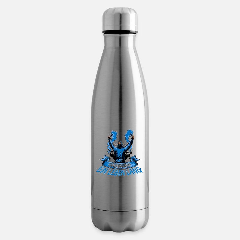 Hamburg ein Leben lang - Isolierflasche - Lightsilver