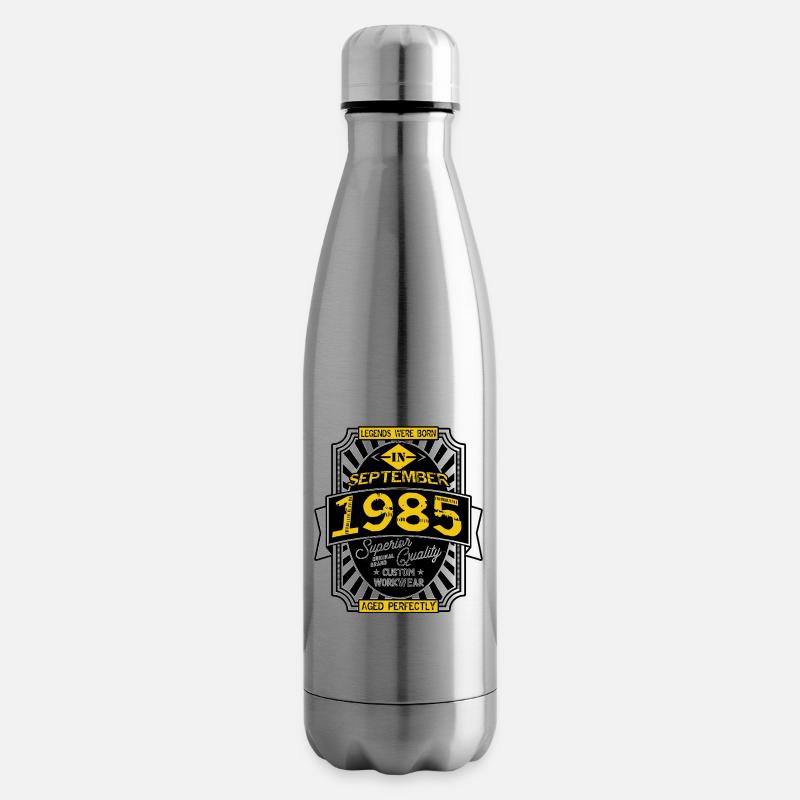 1985 SEPTEMBER - Bouteille isotherme - argent clair
