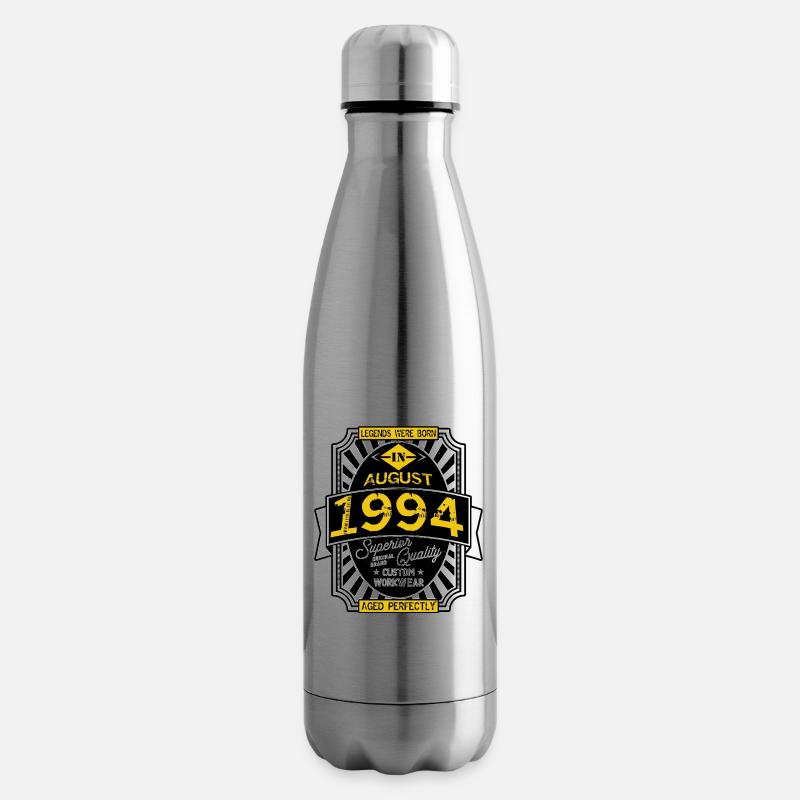 1994 AUGUST - Insulated Water Bottle - silver