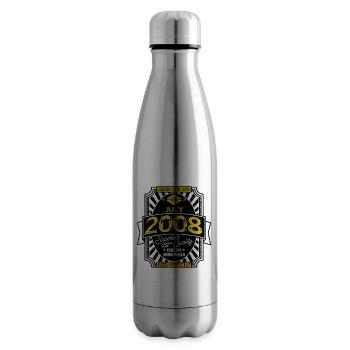 2008 JULY - Insulated Water Bottle - silver - Right