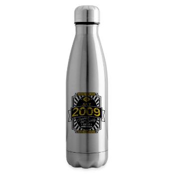 2009 JULY - Insulated Water Bottle - silver - Right