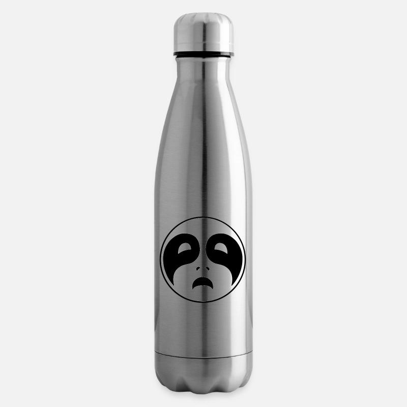 Trauriger Black Metal - Isolierflasche - Lightsilver