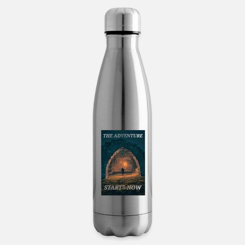 Dein Abenteuer! - Isolierflasche - Lightsilver