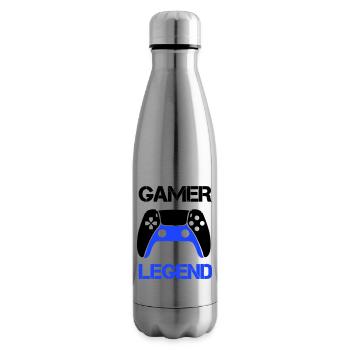 gamer legend - Isolierflasche - Lightsilver - Rechts