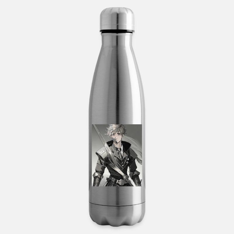 Anime Held Ben - Isolierflasche - Lightsilver