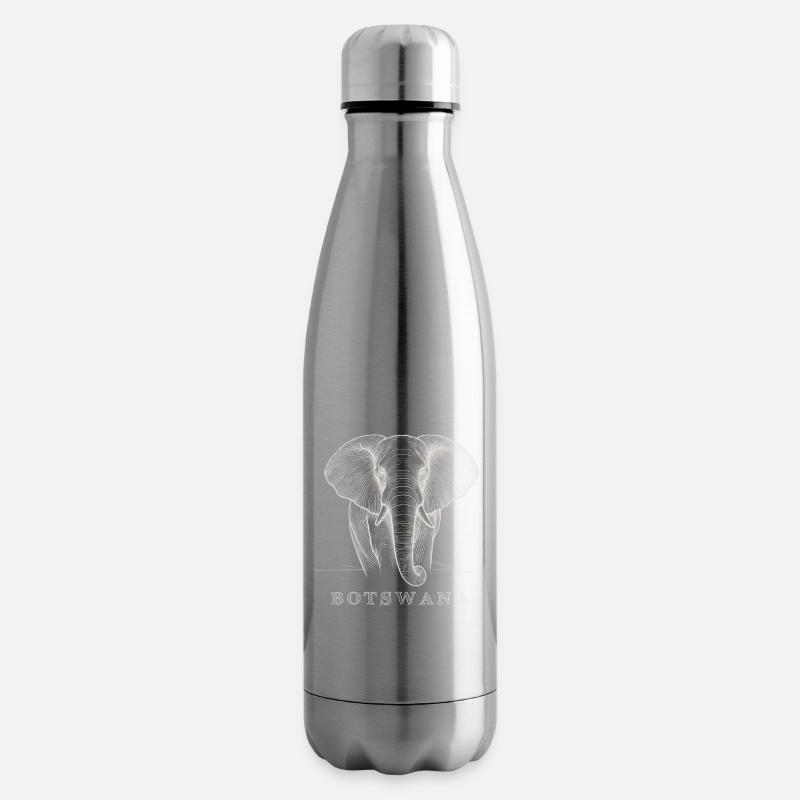 Botswana-Macht - Isolierflasche - Lightsilver