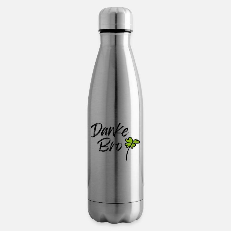 Danke Bro - Isolierflasche - Lightsilver