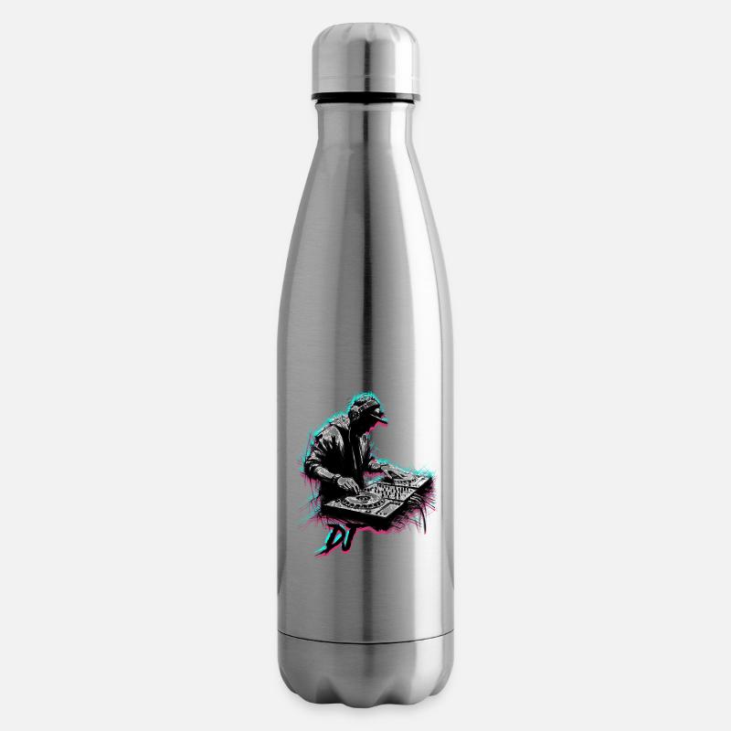 DJ - Isolierflasche - Lightsilver