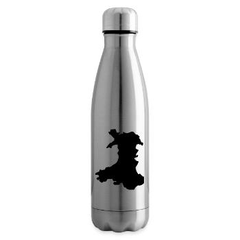Wales - Insulated Water Bottle - silver - Right