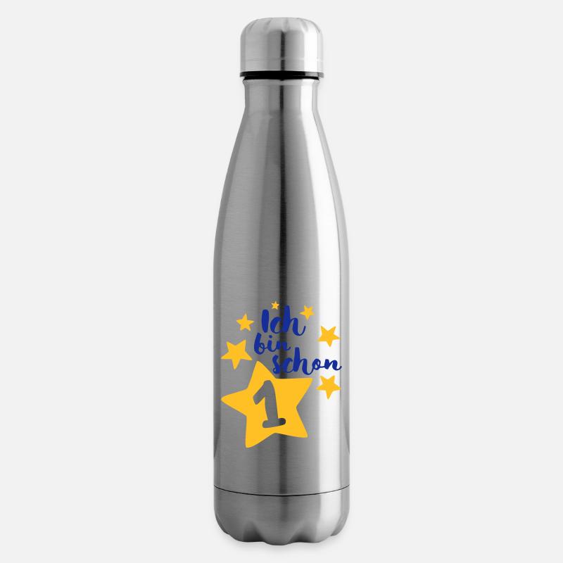 Ich bin schon Eins! - Isolierflasche - Lightsilver